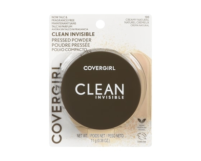 Cover Girl Clean Invisible Pressed Powder Creamy Natural - 120 - 11.0 G