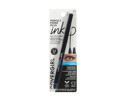 Cover Girl Perfect Point Plus Ink Gel Eye Pencil Matte Jet Black - 275 - 0.28 G