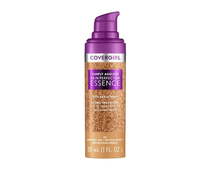 Cover Girl Simply Ageless Skin Perfector Essence Foundation, Medium-Tan - 50 - 30.0 ML