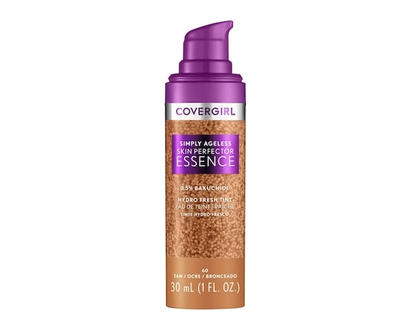 Cover Girl Simply Ageless Skin Perfector Essence Foundation, Tan - 60 - 30.0 ML
