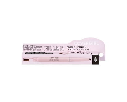 Cover Girl Clean Fresh Brow Filler Pomade Eyebrow Pencil, Dark Brown - 600 - 0.2 G