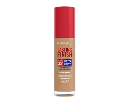 Rimmel London Lasting Finish 35 Hour Foundation, Warm Olive - 302 - 30.0 ML