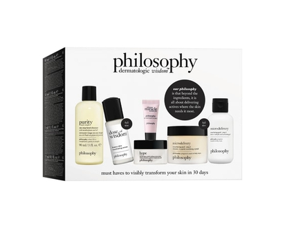 Philosophy Skin Icons Must Haves To Visibly Transform Your Skin, Hero Skincare Regimen Set - 1 EA