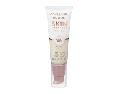 COVERGIRL TruBlend Skin Enhancer, Primer, Plumps Dry Skin, Blurs Pores, Hydrating, Brightening, Lasts All Day - 24 ML