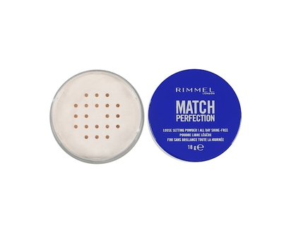 Rimmel London Match Perfection Loose Setting Powder 001 Translucent Invisible - 18.0 G