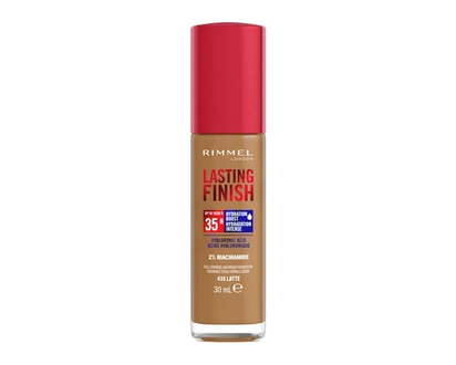 Rimmel London Lasting Finish 35 Hour Foundation Latte - 410 - 30.0 ML