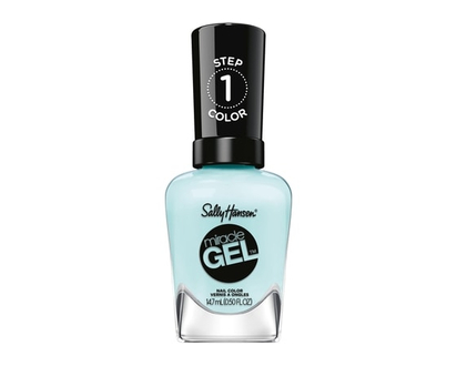 Sally Hansen Miracle Gel Nail Color Step 1 668 Grand Cyan - 14.7 ML