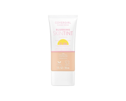 Cover Girl Clean Fresh Blurring Skin Tint, Liquid Foundation - Matte Finish - With Spf 30 Fair Neutral - 410 - 30.0 ML