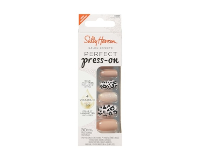 Sally Hansen Salon Effects Press On Nails Co361 Going Wild Short - 1.0 EA