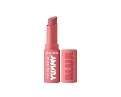 Cover Girl Clean Fresh Yummy Blur, Lipstick, Blurring Effect, Matte Lip Color, Vegan Formula Blur In Pink - 100 - 1.0 EA