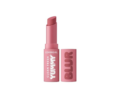 Cover Girl Clean Fresh Yummy Blur, Lipstick, Blurring Effect, Matte Lip Color, Vegan Formula Into The Blur - 140 - 1.0 EA