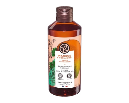 Yves Rocher Mango & Coriander Escape Bath & Shower Gel - 400 ML