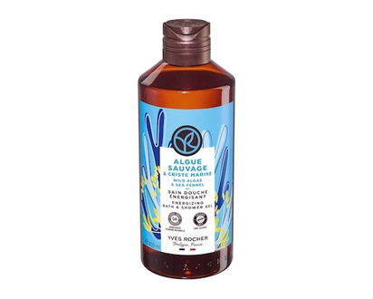 Yves Rocher Wild Algae & Sea Fennel Energizing Bath & Shower Gel - 400 ML