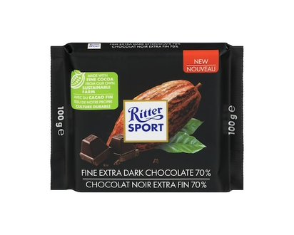 Chocolat noir extra fin 70% - 100.0 G