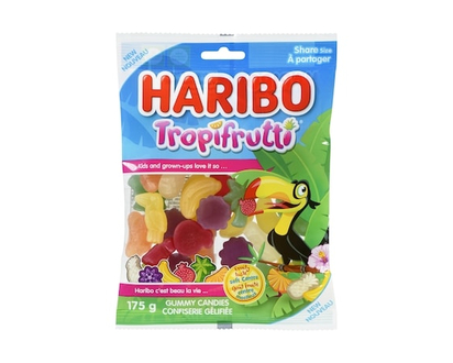 Haribo Gummy Candy, Tropifrutti - 175.0 G