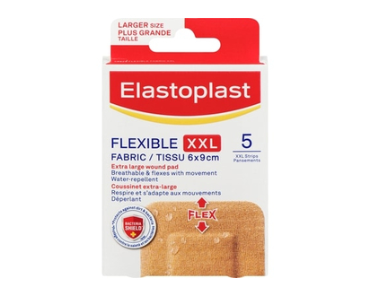 Elastoplast Flexible Fabric Xxl Larger Size - 5.0 EA