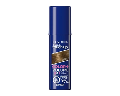 Clairol Root Touch-Up Temporary Spray 2in1: 100% gray coverage and volume boost - 1 EA