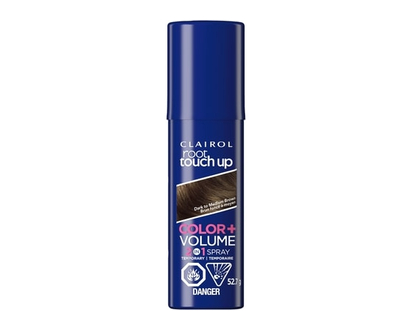 Clairol Root Touch-Up Temporary Spray 2in1: 100% gray coverage and volume boost - 1 EA