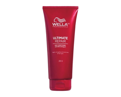 Revitalisant ULTIMATE REPAIR de Wella Professionals, revitalisant nourrissant en profondeur pour cheveux abîmés, 200 mL - 1 CHA