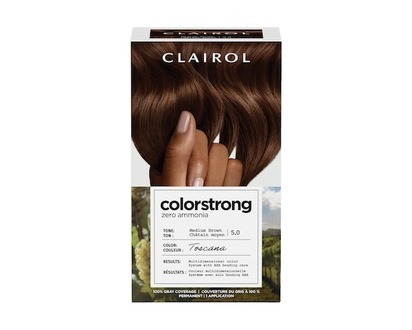 Clairol Colorstrong 100% Gray Coverage Medium Brown 5.0 Toscana - 1.0 EA
