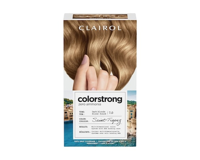 Clairol Colorstrong 100% Gray Coverage Dark Blonde 7.0 Saint-Tropez - 1.0 EA