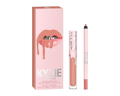 KYLIE COSMETICS Matte Lip Kit, perfect lip routine, highly-pigmented, long-lasting, smudge-resistant, vegan - 1 EA