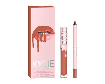 KYLIE COSMETICS Matte Lip Kit, perfect lip routine, highly-pigmented, long-lasting, smudge-resistant, vegan - 1 EA