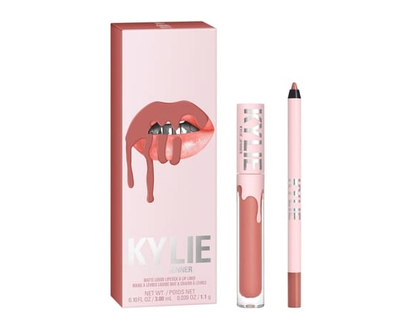 KYLIE COSMETICS Matte Lip Kit, perfect lip routine, highly-pigmented, long-lasting, smudge-resistant, vegan - 1 EA