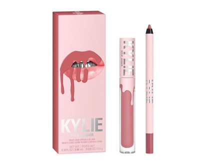 KYLIE COSMETICS Velvet Lip Kit, perfect lip routine, highly-pigmented, long-lasting, smudge-resistant, vegan - 1 EA