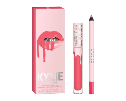 KYLIE COSMETICS Velvet Lip Kit, perfect lip routine, highly-pigmented, long-lasting, smudge-resistant, vegan - 1 EA