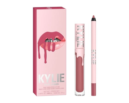 KYLIE COSMETICS Velvet Lip Kit, perfect lip routine, highly-pigmented, long-lasting, smudge-resistant, vegan - 1 EA