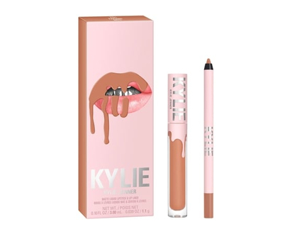 KYLIE COSMETICS Matte Lip Kit, perfect lip routine, highly-pigmented, long-lasting, smudge-resistant, vegan - 1 EA