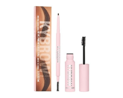 KYLIE COSMETICS Kybrow Kit, perfect brow routine, brow pencil & gel, all-day wear fill & shape, cruelty-free, vegan - 1 EA