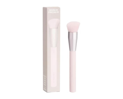 KYLIE COSMETICS Pinceau à fond de teint 01, sans cruaté, végétalien, biseauté, ultra-doux - 1 CHA