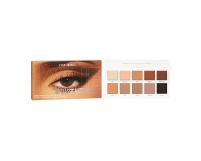 KYLIE COSMETICS Pressed Powder Palette The Classic Matte Palette, highly pigmented, soft & easy blend, clean vegan, talc-free - 9 G