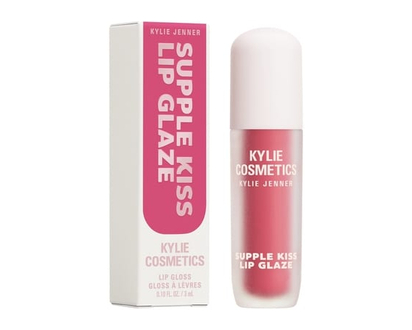 KYLIE COSMETICS Supple Kiss Lip Glaze Lip Gloss, shine finish, 12h hydration, lightweight, clean & vegan - 3 ML