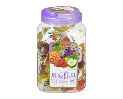 Fruity Coconut Jelly Assortment - 1.5 KG