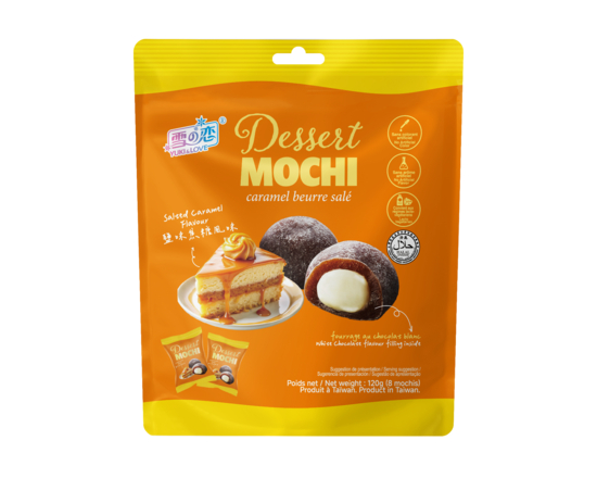 Dessert Mochi, Salted Caramel - 120.0 G