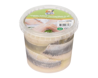 Baltic Gifts Lightly-Salted Herring Fillets In Oil - 750.0 G