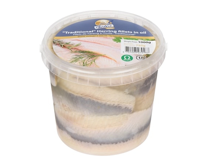 Baltic Gifts Traditional Herring Fillets In Oil - 750.0 G