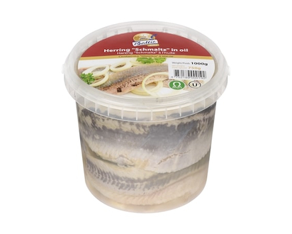 Baltic Gifts Herring Schmaltz In Oil - 1000 G
