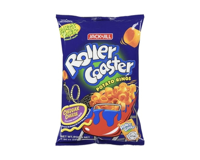 Jack n' Jill Jack'N Jill Roller Coaster Potato Rings, Cheddar - 225.0 G