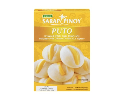 Sarap Pinoy Steamed White Cake Ready Mix Puto - 400.0 G
