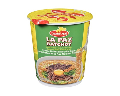 Lucky Me! Supreme Instant Noodles, Artificial Bone Marrow Flavour - 65.0 G