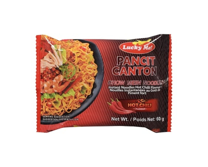 Lucky Me! Instant Pancit Canton, Hot - 60.0 G