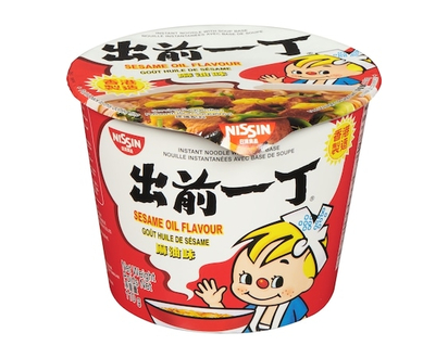 Nissin Bowl Noodles, Sesame Oil Flavour - 110.0 G