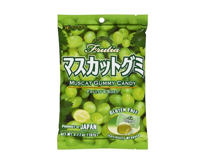 Kasugai Frutia Gummy Candy Muscat Gummy Candy - 107.0 G