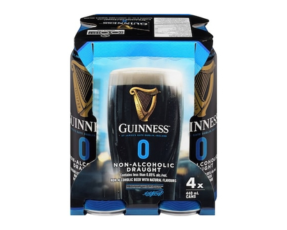 Guinness 0 pression sans alcool beer - 440.0 ML