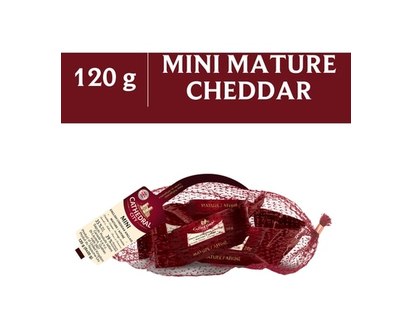 Mini Mature Cheddar Cheese - 120.0 G