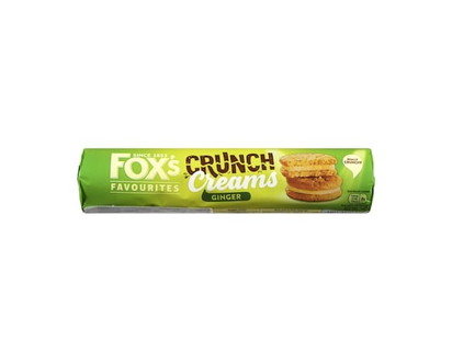 Fox's u-bet Favourites Ginger Crunch Creams Ginger Biscuits Sandwiched With Ginger Flavour Filling - 200.0 G